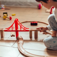 Children's cars and tracks